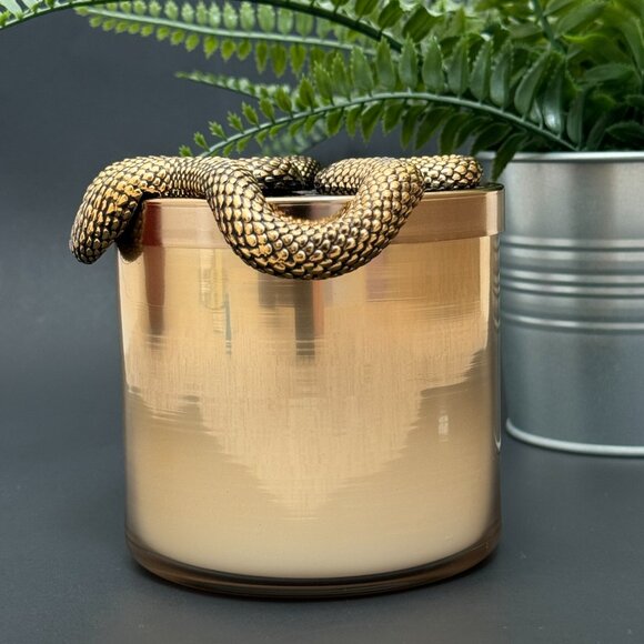 BBW Wicked Vanilla Woods Bath & Body Works 3 Wick Candle - Picture 3 of 13